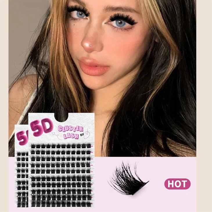 Yumshoq individual kirpiklar